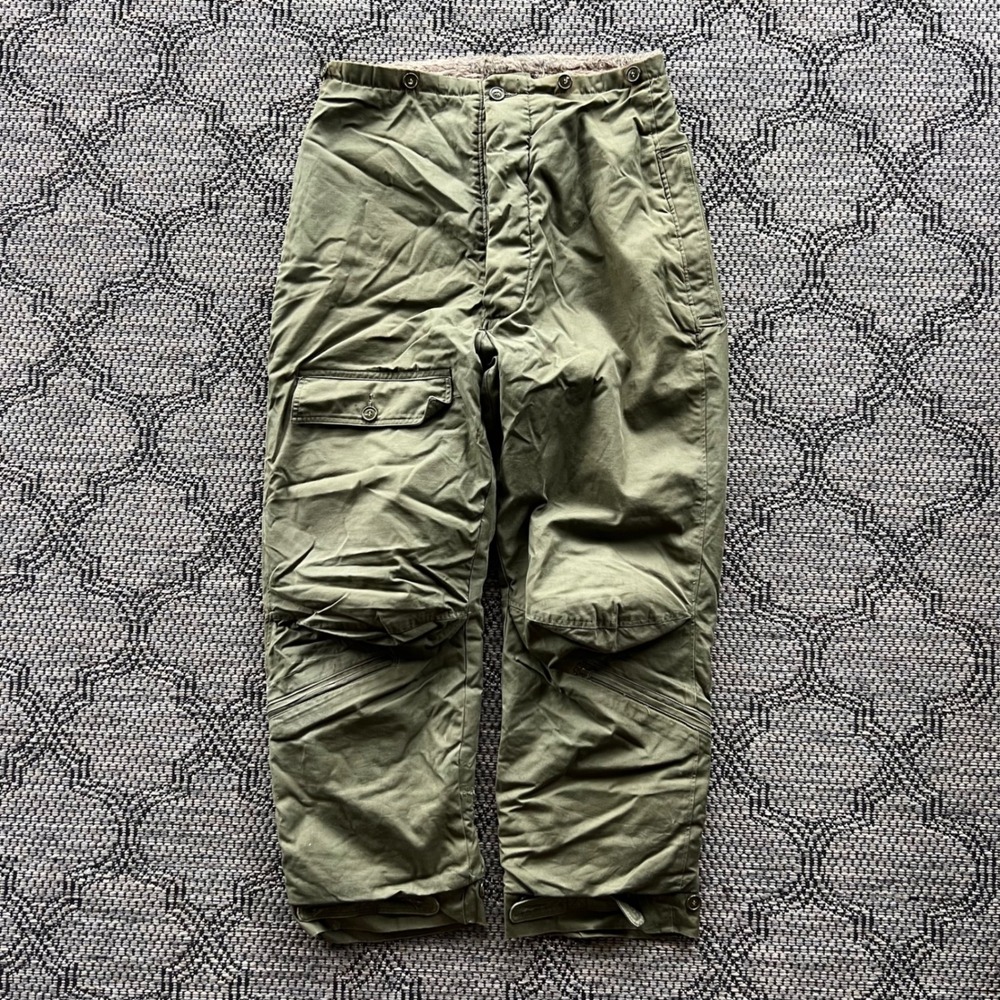 Vintage Stagg Coat Co Pants Mens 40 Green WWII Army Air Force A-9 Flight‎ 1940s